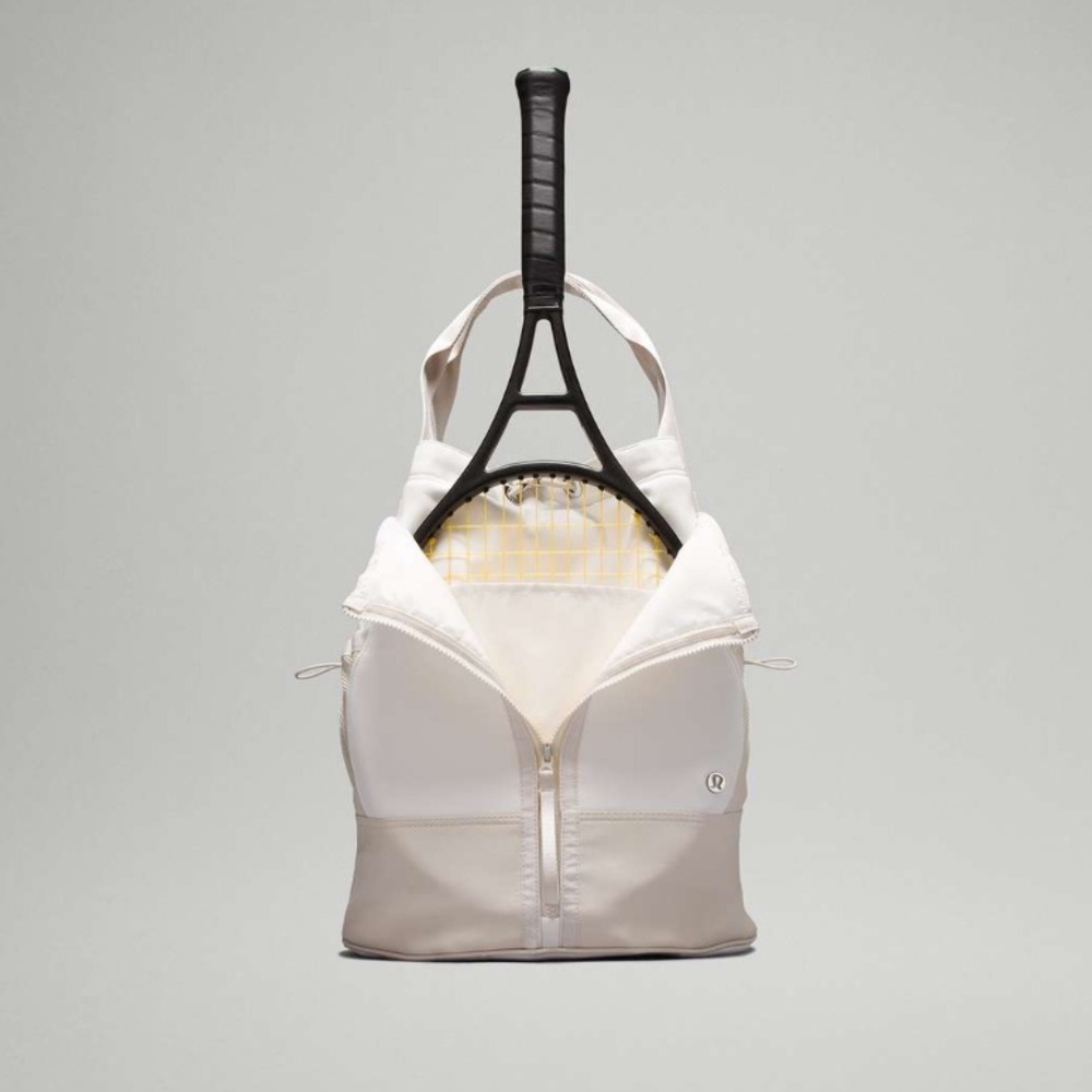 Lululemon Tennis Rally Bag WHT/WHTO ONE SIZE NWOT